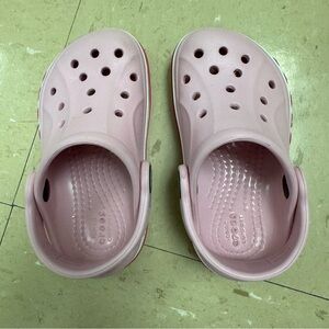 Crocs Kids Pink Clogs Size 6